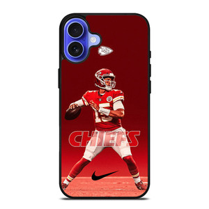 ACT PATRICK MAHOMES KANSAS CITY CHIEFS iPhone 16 Case ACT PATRICK MAHOMES KANSAS CITY CHIEFS iPhone 16 Case