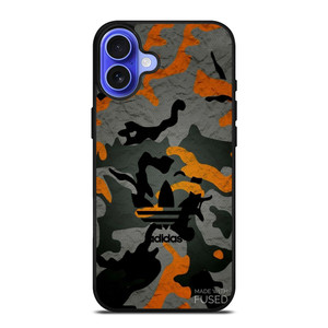 ADIDAS LOGO CAMO iPhone 16 Case
