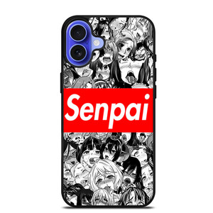 AHEGAO SENPAI ANIME iPhone 16 Case AHEGAO SENPAI ANIME iPhone 16 Case