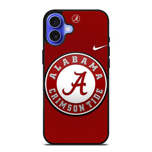 ALABAMA CRIMSON TIDE LOGO NIKE iPhone 16 Case ALABAMA CRIMSON TIDE LOGO NIKE iPhone 16 Case