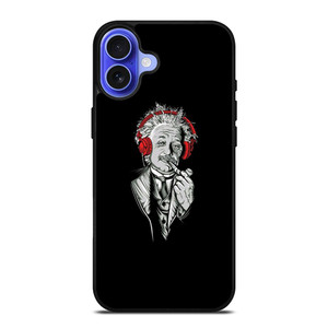 ALBERT EINSTEIN CARTOON iPhone 16 Case