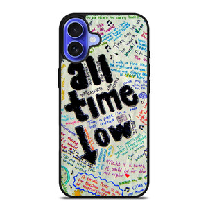 ALL TIME LOW COLOUR iPhone 16 Case ALL TIME LOW COLOUR iPhone 16 Case