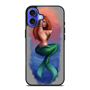 ANIMATED MERMAID TATTOO iPhone 16 Case