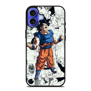 ANIME DRAGONBALL SUPER SAIYA SON GOKU COMIC iPhone 16 Case ANIME DRAGONBALL SUPER SAIYA SON GOKU COMIC iPhone 16 Case