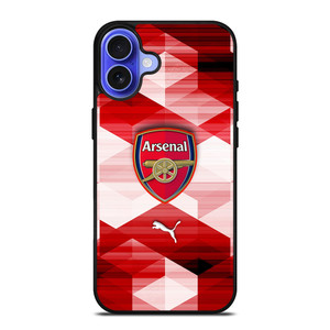 ARSENAL FC LOGO PREMIER LEAGUE iPhone 16 Case