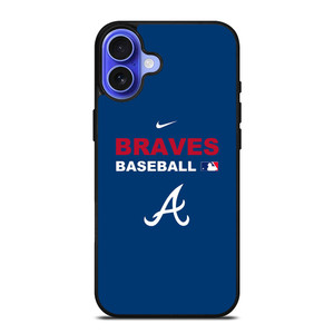 ATALANTA BRAVES BASEBALL LOGO iPhone 16 Case