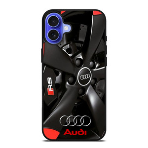 AUDI VELG LOGO BLACK iPhone 16 Case AUDI VELG LOGO BLACK iPhone 16 Case