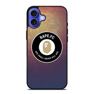 BAPE FC LOGO BADGE iPhone 16 Case BAPE FC LOGO BADGE iPhone 16 Case