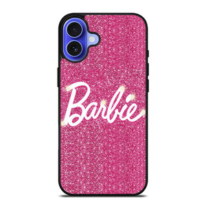 BARBIE PINK BLING GLITTER 1 iPhone 16 Case BARBIE PINK BLING GLITTER 1 iPhone 16 Case