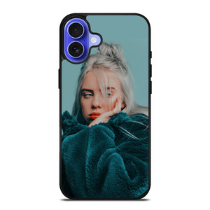 BILLIE EILISH GREEN FUR JACKET iPhone 16 Case BILLIE EILISH GREEN FUR JACKET iPhone 16 Case