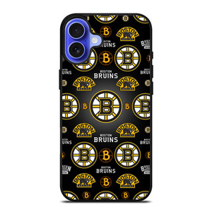 BOSTON BRUINS COLLAGE iPhone 16 Case BOSTON BRUINS COLLAGE iPhone 16 Case