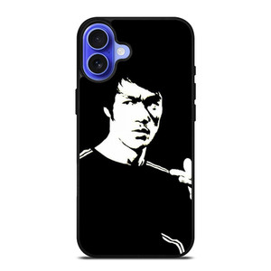 BRUCE LEE BLACK WHITE iPhone 16 Case