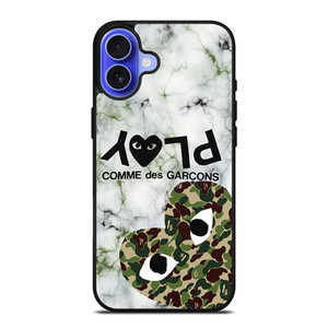 CAMO COMME DES GARCONS iPhone 16 Case