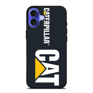 CATERPILLAR CAT LOGO CARBON iPhone 16 Case CATERPILLAR CAT LOGO CARBON iPhone 16 Case
