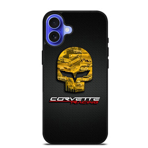 CHEVY CORVETTE RACING PUNISHER iPhone 16 Case CHEVY CORVETTE RACING PUNISHER iPhone 16 Case