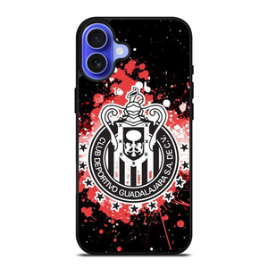CHIVAS GUADALAJARA FC LOGO ART iPhone 16 Case CHIVAS GUADALAJARA FC LOGO ART iPhone 16 Case