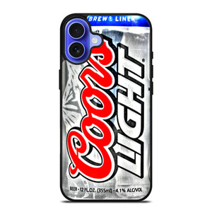 COORS LIGHT BEER 5 iPhone 16 Case COORS LIGHT BEER 5 iPhone 16 Case