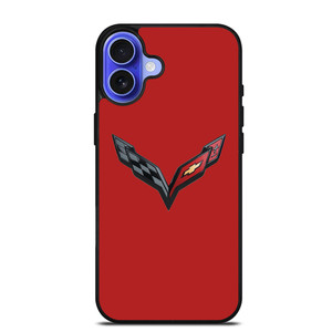 CORVETTE STINGRAY CHEVY RED iPhone 16 Case
