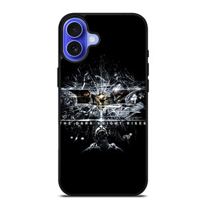 CRACKED OUT GLASS BATMAN THE DARK KNIGHT 1 iPhone 16 Case