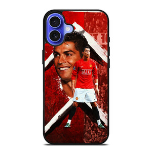 CRISTIANO RONALDO MAN UNITED STAR 7 iPhone 16 Case CRISTIANO RONALDO MAN UNITED STAR 7 iPhone 16 Case