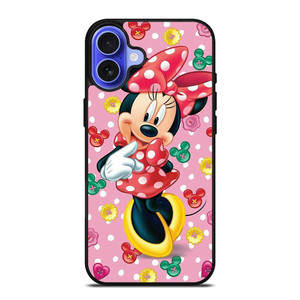 CUTE MINNIE MOUSE DISNEY iPhone 16 Case CUTE MINNIE MOUSE DISNEY iPhone 16 Case