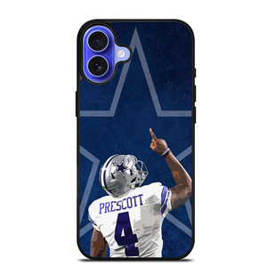 DAK PRESCOTT COWBOYS DALLAS COWBOYS FOOTBALL FOUR iPhone 16 Case DAK PRESCOTT COWBOYS DALLAS COWBOYS FOOTBALL FOUR iPhone 16 Case