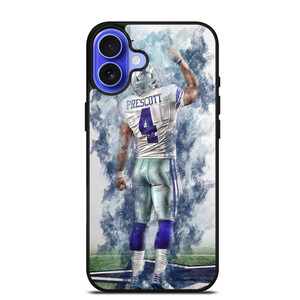 DAK PRESCOTT SMOKE COWBOYS DALLAS COWBOYS FOOTBALL iPhone 16 Case DAK PRESCOTT SMOKE COWBOYS DALLAS COWBOYS FOOTBALL iPhone 16 Case
