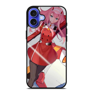 DARLING IN THE FRANXX ZERO TWO ANIME CARTOON iPhone 16 Case DARLING IN THE FRANXX ZERO TWO ANIME CARTOON iPhone 16 Case