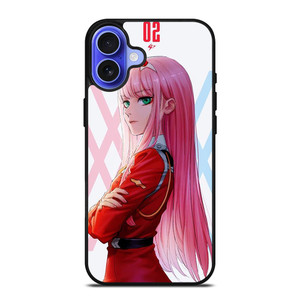 DARLING IN THE FRANXX ZERO TWO ANIME iPhone 16 Case DARLING IN THE FRANXX ZERO TWO ANIME iPhone 16 Case