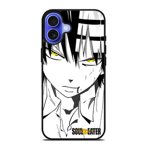DEATH THE KID FACE SOUL EATER iPhone 16 Case DEATH THE KID FACE SOUL EATER iPhone 16 Case