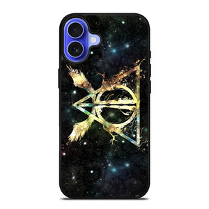DEATHLY HALLOWS HARRY POTTER ICON iPhone 16 Case DEATHLY HALLOWS HARRY POTTER ICON iPhone 16 Case