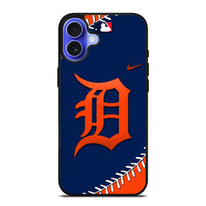 DETROIT TIGERS BALL iPhone 16 Case DETROIT TIGERS BALL iPhone 16 Case