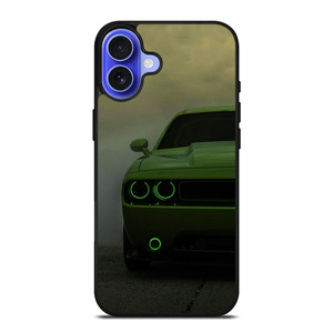 DODGE CHARGER GREEN iPhone 16 Case DODGE CHARGER GREEN iPhone 16 Case