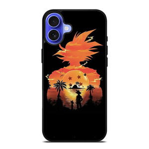 DRAGON BALL GOKU SILHOUETTE iPhone 16 Case DRAGON BALL GOKU SILHOUETTE iPhone 16 Case