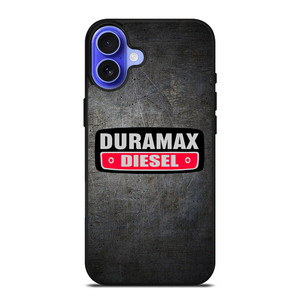 DURAMAX DIESEL LOGO METAL iPhone 16 Case DURAMAX DIESEL LOGO METAL iPhone 16 Case