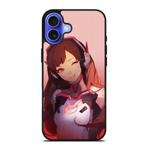 DVA OVERWATCH CUTE ANIME 2 iPhone 16 Case DVA OVERWATCH CUTE ANIME 2 iPhone 16 Case