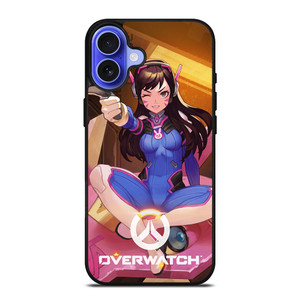DVA OVERWATCH CUTE ANIME iPhone 16 Case DVA OVERWATCH CUTE ANIME iPhone 16 Case