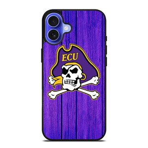EAST CAROLINA PIRATES UNIVERSITY ECU FOOTBALL ICON iPhone 16 Case