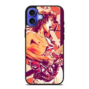 EDDIE VAN HALEN POSTER iPhone 16 Case EDDIE VAN HALEN POSTER iPhone 16 Case