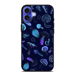FANTASIA BLUE MUSHROOM iPhone 16 Case