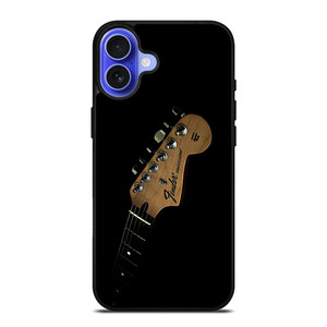 FENDER GUITAR NECK LOGO iPhone 16 Case FENDER GUITAR NECK LOGO iPhone 16 Case