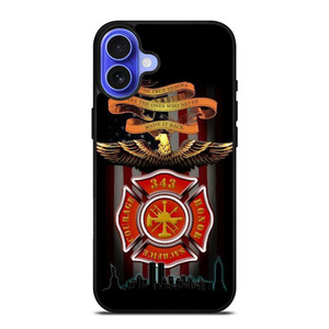 FIREFIGHTER QUOTES FIRE DEPT iPhone 16 Case FIREFIGHTER QUOTES FIRE DEPT iPhone 16 Case