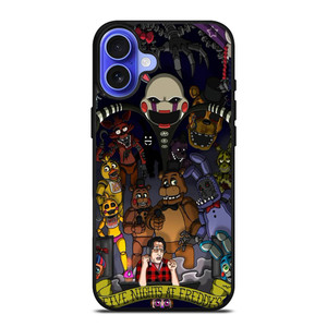 FIVE NIGHTS AT FREDDY'S CARTOON iPhone 16 Case FIVE NIGHTS AT FREDDY'S CARTOON iPhone 16 Case