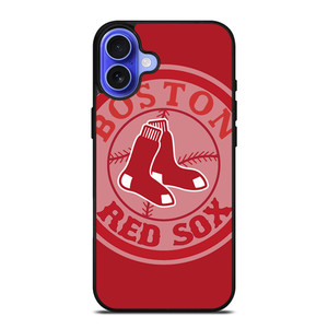 FOOTBALL CLUB BOSTON RED SOX LOGO iPhone 16 Case