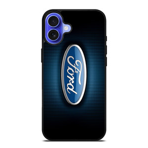 FORD LOGO BLUE STRIPE iPhone 16 Case
