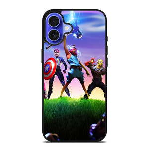 FORTNITE GAME X AVENGERS END GAME iPhone 16 Case FORTNITE GAME X AVENGERS END GAME iPhone 16 Case