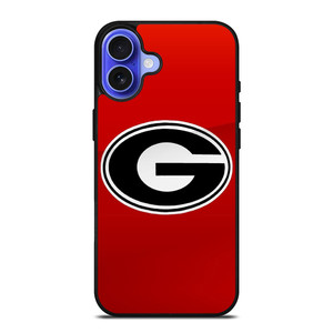 GEORGIA BULLDOGS INITIAL iPhone 16 Case GEORGIA BULLDOGS INITIAL iPhone 16 Case