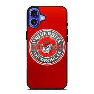 GEORGIA BULLDOGS UGA UNIVERSITY iPhone 16 Case GEORGIA BULLDOGS UGA UNIVERSITY iPhone 16 Case