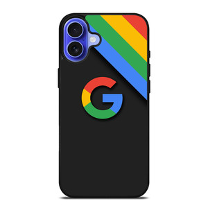 GOOGLE LOGO STRIPE iPhone 16 Case GOOGLE LOGO STRIPE iPhone 16 Case