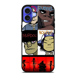 GORILLAS ALL FACE iPhone 16 Case GORILLAS ALL FACE iPhone 16 Case